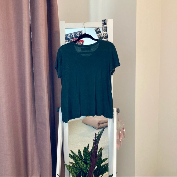 Reformation Linen Blend Tee - Picture 4 of 5